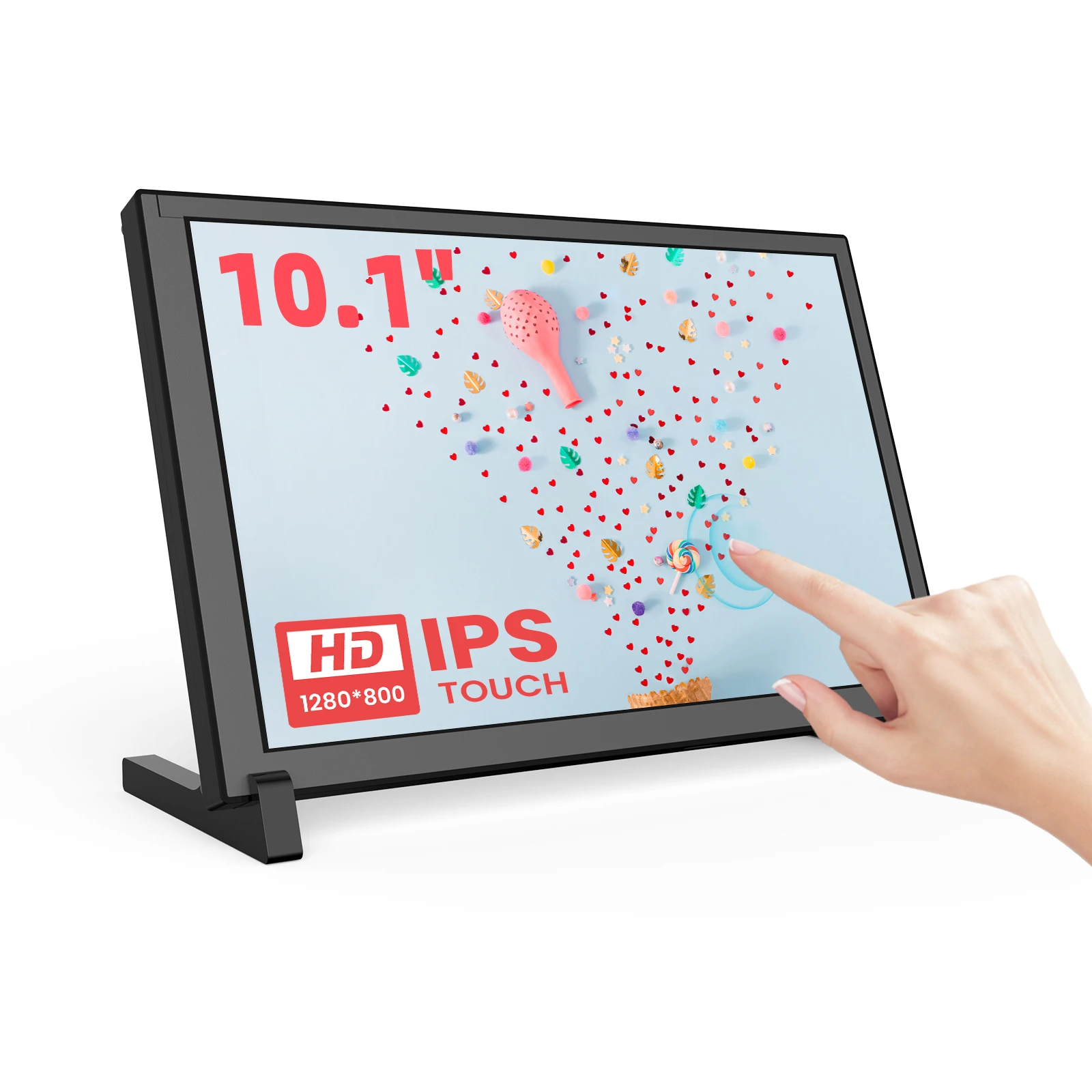 Raspberry Pi 10.1 Inch Capacitive Touch Screen Ips - HDR 1280x800 IPS pojemnościowy ekran dotykowy