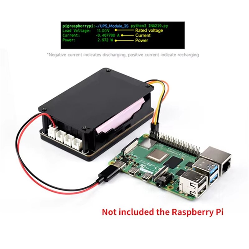 A96K-2X – moduł UPS do Raspber – Raspberry Pi Uninterrupted Power Supply Ups 18650 recenzja i cena
