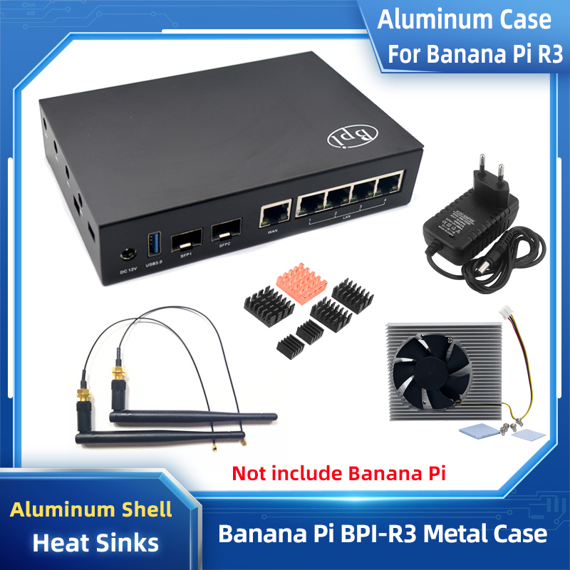 Aluminiowa obudowa Banana Pi R – Argon One V3 M.2 Nvme Case recenzja i cena