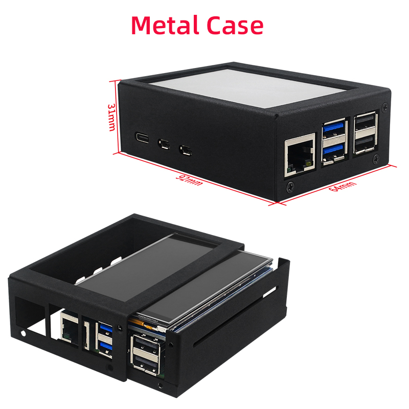 Ekran dotykowy 3,5 cala 50 Hz  – Argon One V3 M.2 Nvme Case recenzja i cena